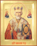 Икона - Святитель Николай Архиепископ Мирликийских Чудотворец