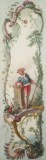 Жан Батист Пиллеман, орнамент с изображением стоящего молодого человека с лопатой