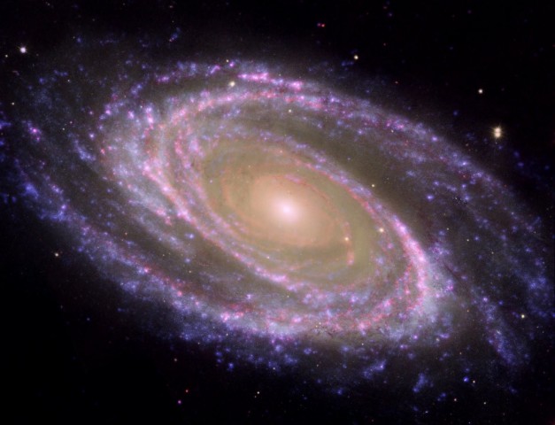 Изображение Галактики на космическом пространстве