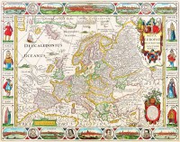 Античная карта Новой Европы, 1652