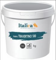 Фактурная декоративная штукатурка ITALICA Marmo Travertino 500