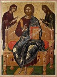 Неизвестный византийский мастер «Иисус Христос - Всевластитель», изображение библейского сюжета