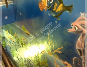 Художественная роспись подводный мир детская 5