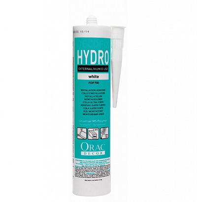 Клей монтажный для влажных помещений Orac Decor DecoFix Hydro FDP700