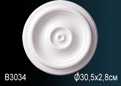 Розетка из полиуретана Perfect B3034 (О 305)